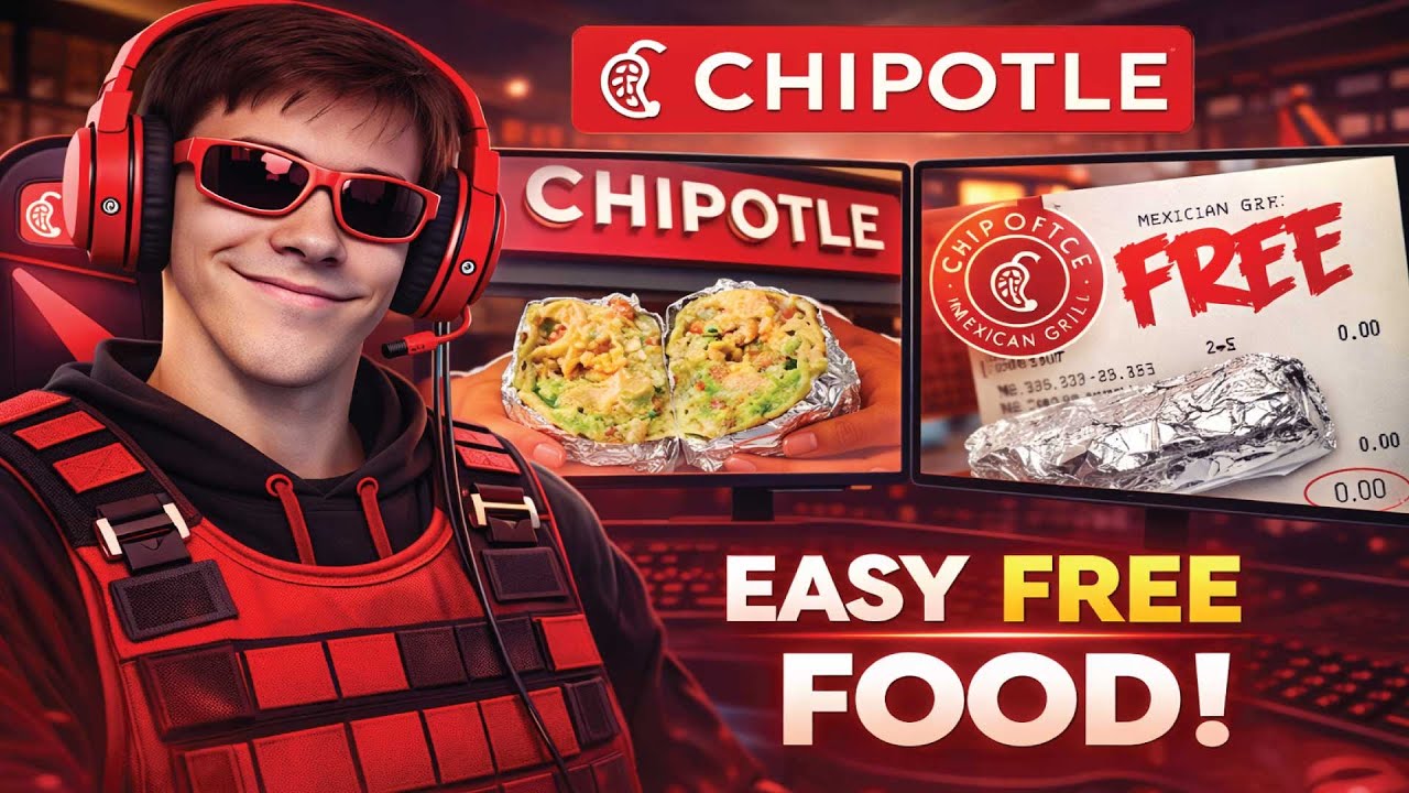 Chipotle Hack 2026 – How to Get Your FULL Order for FREE (Free Food Hack, Fully Working)