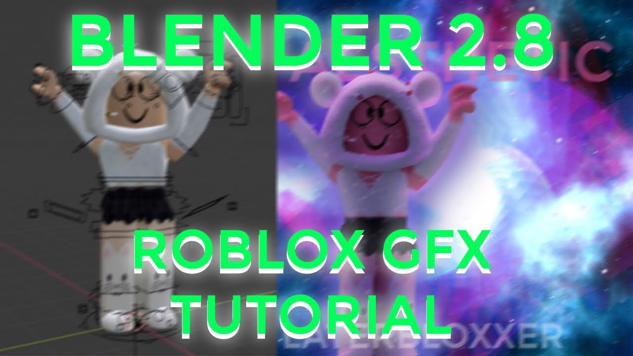 How To Make Roblox Gfx Blender 2 8 In Depth Tutorial Youtube - how to make gfx roblox blender