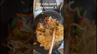 The Perfect Chinese Egg Noodles | Egg Noodles Recipe #shorts #youtubeshorts #noodles #eggnoddles