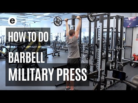 Want Stronger Shoulders? Start With The Military Press - video from Endomondo