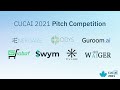 Cucai pitch competition  student ai ventures competing for 10000 funding  cucai 2021