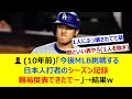 👤(10年前)「今後MLB挑戦する日本人打者のシーズン記録難易度表できたでー」→結果w【ネット反応集】