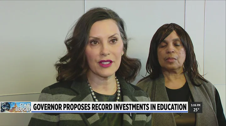 Whitmer proposes record investments in education