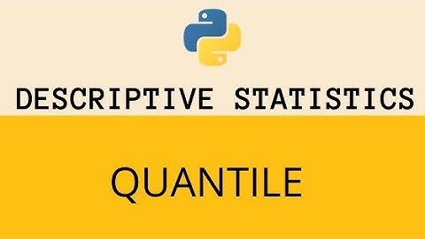 QUANTILE || Descriptive Statistics in Python Pandas || Class 12 Informatics Practices