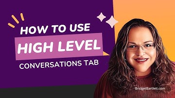 How to use the conversations tab | High Level Tutorial