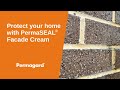 Protect your home from penetrating damp and water damage with permaseal facade cream