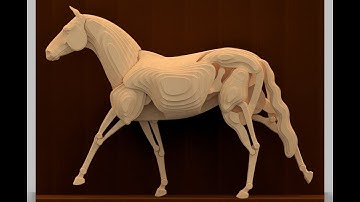 Galloping Horse Mechanism - Autodesk Inventor Animation