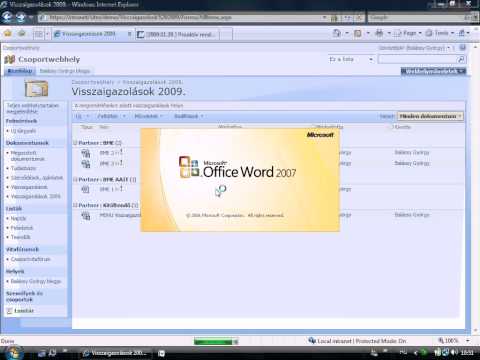 Videó: Dokumentumok feltöltése és átnevezése az Office 365 SharePoint könyvtárban: 8 lépés Videó: Dokumentumok feltöltése és átnevezése az Office 365 SharePoint könyvtárban: 8 lépés