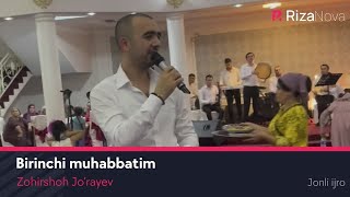 Zohirshoh Jo'rayev - To'yda Birinchi Muhabbatim (Jonli Ijro)