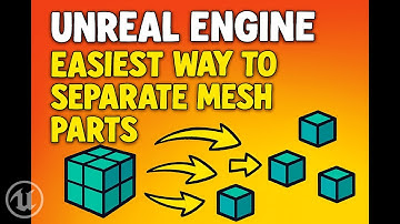 Unreal Engine: Split Combined Meshes into Individual Parts