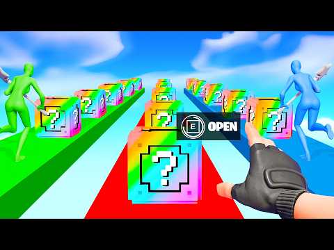 Extreme Fortnite Lucky Block Race!