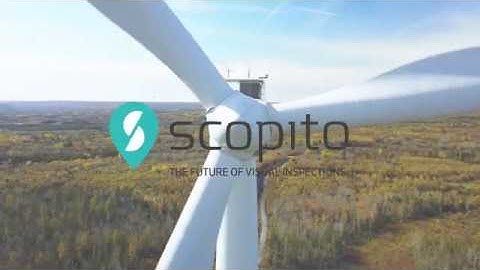 On-Screen Demo | Wind Turbine Generator Inspection processing in Scopito