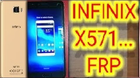 Infinix X571 Frp Bypass Infinix Note 4 Google Account Android 7