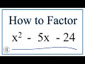 Factoring Quadratic Equations Concepts