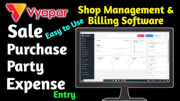 Best Stock Management Software| How to Use Vyapar App in Computer| Vyapar App Tutorial in Hindi|