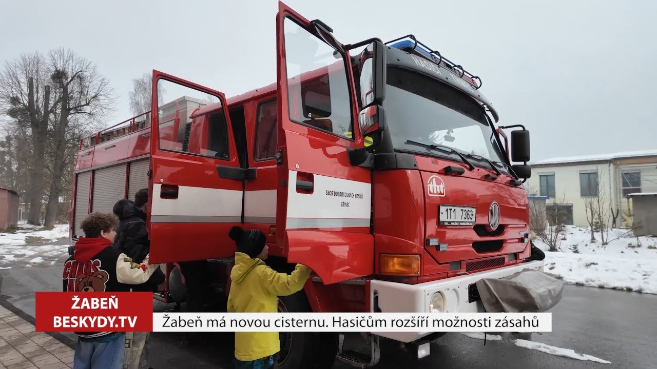 🚒 Nový hasičský vůz pro Žabeň: Sbohem, stará Avio! │ #Beskydy.TV │ @BeskydskaTelevize
