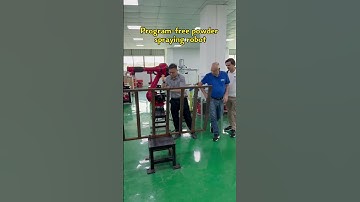 Program-free spraying robot #six-axis robot #industrial robot #spraying robot