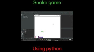 creating a snake game using python | #programming #python #pycharm