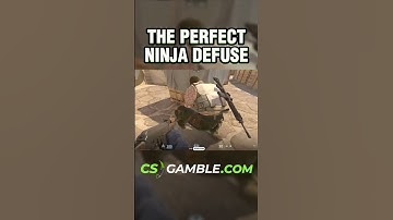 🔥 PERFECT NINJA DEFUSE IN CS2