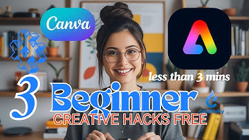 Top 3 Hacks for beginners but Genius Designers in Canva for Free in 2025