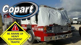 Copart Heavies Walk Around Wrecked Boat's RV's DIRT CHEAP?