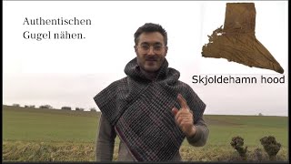 Authentischen Mitellalter Wikinger Gugel Kapuze Nähen.