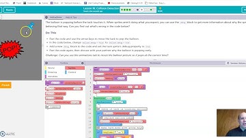 Code.org Lesson 16 Collision Detection Part 3