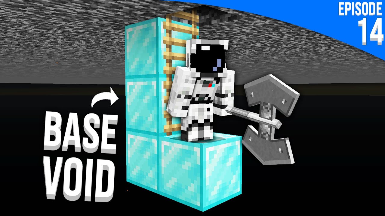 J'ai trouvé un moyen de faire ma base sous la map... | Minecraft Moddé