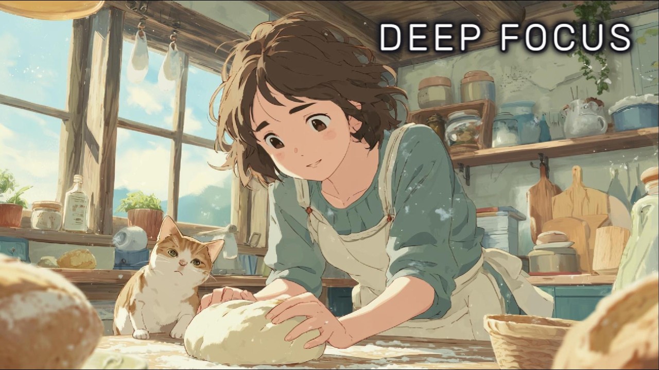 Deep Focus Music for Sleep & Study (3 Hours) | Bread Before The Day Begins