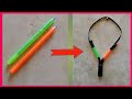 How to make slingshot using pen ( पेन से गुलेल कैसे बनाएं)