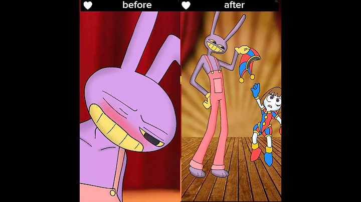 Rate my outfit, jax vs pomni | The Amazing Digital Circus Animation #shorts #tadc #fypシ