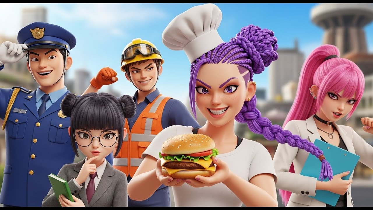 RUMI, MIRA & ZOEY HUNTRIX  But Do They Even Have a JOB?! 😳 | K-Pop Demon Hunters