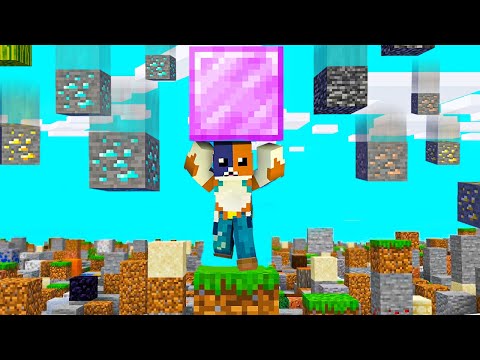 Minecraft ale LOSOWE BLOKI spadają Z NIEBA!