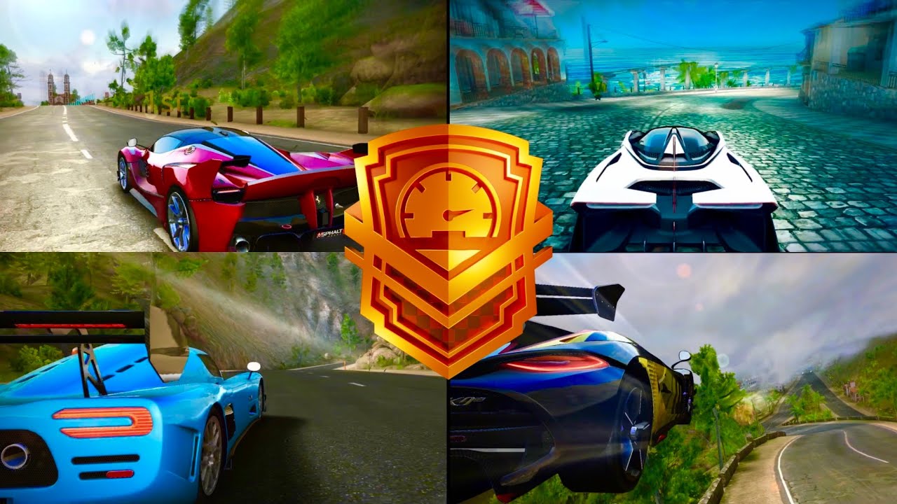 Asphalt 8 - Gauntlet Mode - Dragon Tree - 53.624 - YouTube
