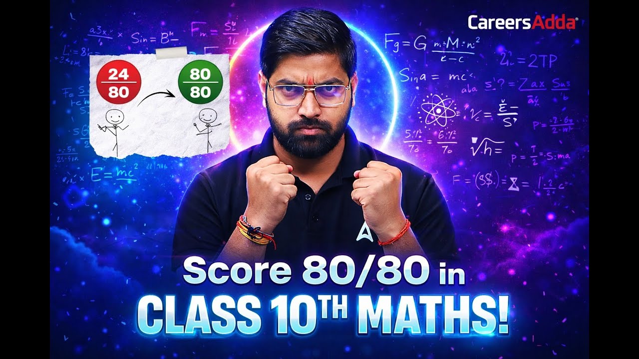 How to Score 80/80 in Class 10 Maths? | Complete Strategy 🔥 | Board Exam 2025-26