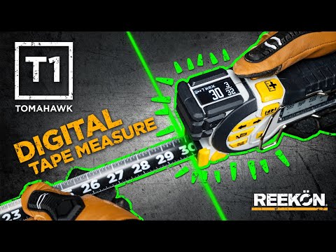 REEKON Tools Digital Tape Measure, Start measuring from any point on your  tape measure without worrying about where to zero from, By Reekon Tools