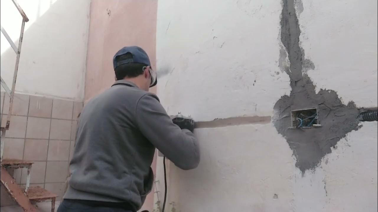 Come Fare Le Tracce Nel Muro Come fare tracce nel muro - YouTube