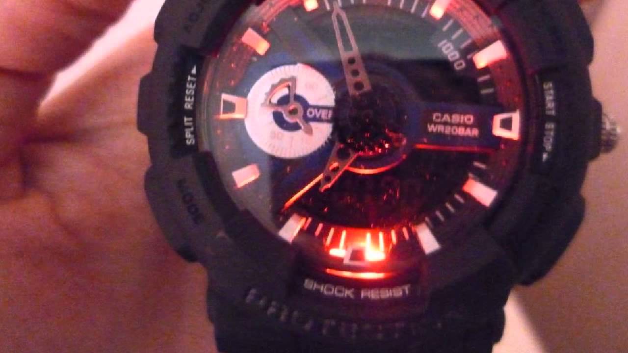 Мужские часы Casio G Shock - смотри до конца !