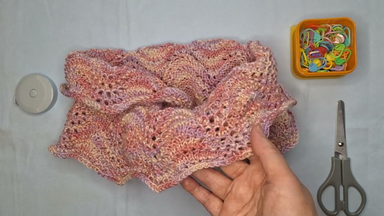 圍巾-- 蘭姨編織教學