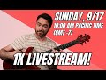 DSG Studio 1k Live | Arranging Chord Solos &amp; Improvisation Chat