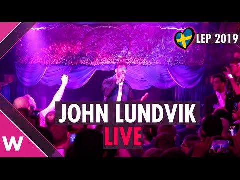 John Lundvik "Too Late for Love" (Sweden 2019) LIVE @ London Eurovision Party 2019