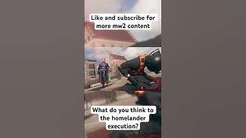 Modern warfare 2 homelander execution transition #modernwarfare2 #warzone #cod #mw2 #warzone2 #short