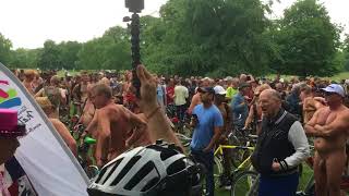 World Naked Bike Ride London 2018