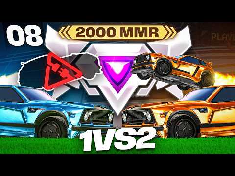 J'AI WIN UNE GAME 1V2 A 2000ELO (NO FAKE) | Road To Top 10 2V2 - EP8