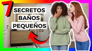 🚽 7 Tips para decorar las paredes de un Baño pequeño 🖼️ ¿Cómo decorar  paredes de un baño pequeño?