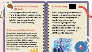 Industri Keuangan Non Bank, Ekonomi kelas X