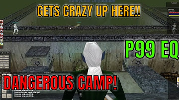 P99 EQ CRAZY Charm action up in the PARAPETS! / EverQuest Project 1999 green Necro City of Mist lvl2