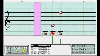 Mario Paint Composer 2 - Mega Man ZX Advent - Soul Ablaze (Battle vs. Alberts Dragon)