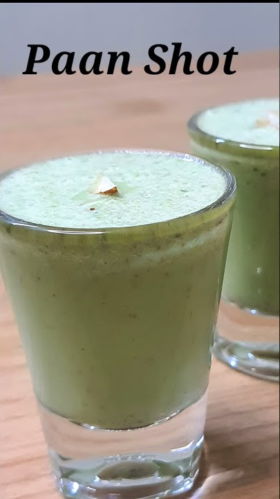 5- minute Paan shot recipe | पान शॉट | paan shot drink
