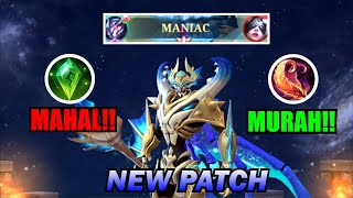 ROMBAK TOTAL ITEM!! NEW PATCH UPDATE ZHASK BEST BUILD 2024 TOP GLOBAL EMBLEM GAMEPLAY TUTORIAL MLBB